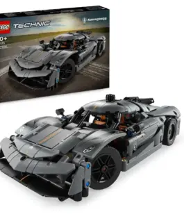 Alternative view of LEGO Technic - Koenigsegg Jesko Absolut Grey Hypercar, 42173
