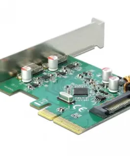 Alternative view of Карта Delock, PCI Express x4 към USB-C (USB 3.1 Gen 2) женско, 10 Gbps