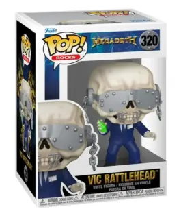 Alternative view of Фигурка Funko Pop! Rocks: Megadeth - Vic Rattlehead #320 Vinyl Figure