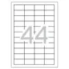 УНИВЕРСАЛНИ ЕТИКЕТИ - 485 mm x 254 mm - 44 броя на лист - 100 листа - PN BR1895 - OUTLET -