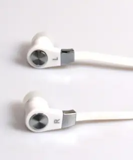 Media-Tech MAGICSOUND DS-2 - STEREO EARPHONES WITH MICROPHONE бял