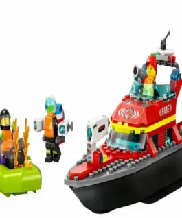 Alternative view of LEGO City - Fire Rescue Boat - 60373