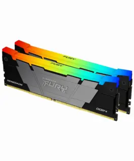 Памет за компютър Kingston FURY Renegade RGB 64GB(2x32GB) DDR4 3200MHz CL16