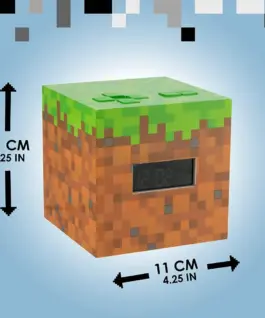 Alternative view of Часовник/будилник Paladone Minecraft Alarm Clock
