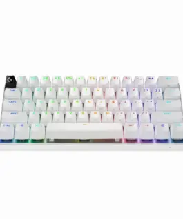 Alternative view of Геймърска клавиатура Logitech Pro X 60 Tactile White