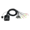 Превключвател KVM ATEN CS52DP Дву портов USB-C DisplayPort