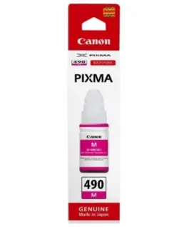 БУТИЛКА МАСТИЛО ЗА CANON PIXMA G1400/G2400/G3400 - /490/ - GI-490M (GI490M) - Ink Bottle - Magenta - PN