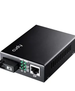 Медиен конвертор Cudy MC100GSB-20B SC fiber port RJ-45 20 km