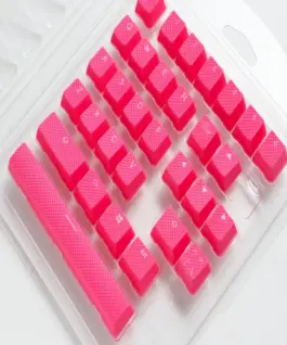 Alternative view of Капачки за механична клавиатура Ducky Pink 31-Keycap Set Rubber Backlit Double-Shot US Layout