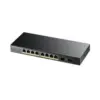 Суич ZYXEL GS1900-10HP 8 портов управляем Gigabit