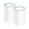 Безжичен рутер Cudy M1300 2-pack AC1200 Dual Band 2.4/5 GHz 300 - 867 Mbps