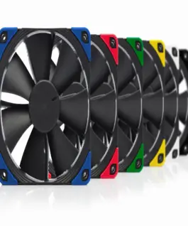 Вентилатор Noctua 120mm NF-F12 PWM Chromax.black.swap