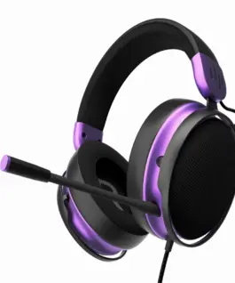 Геймърски слушалки Dark Project Sono Wired - Black/Violet