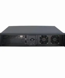 Alternative view of Кутия за компютър за сървър InterTech IPC 2U 2098-SK - Classic 19" Rack, Mini ITX, mu;ATX
