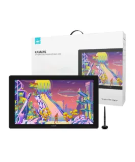 Alternative view of Графичен дисплей таблет HUION Kamvas 24 Plus GS2402, Тъмно сив