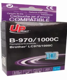 Мастилница UPRINT LC970.LC1000 BROTHER Cyan