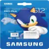 Карта памет Samsung SONIC PRO PLUS microSDXC UHS-I 512GB Адаптер
