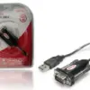 Unitek адаптер USB- 1xRS-232 + адаптер DB9F/DB25M Y-105A