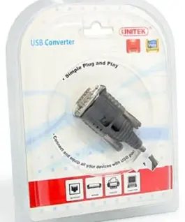 Unitek адаптер USB do Serial ; Y-108