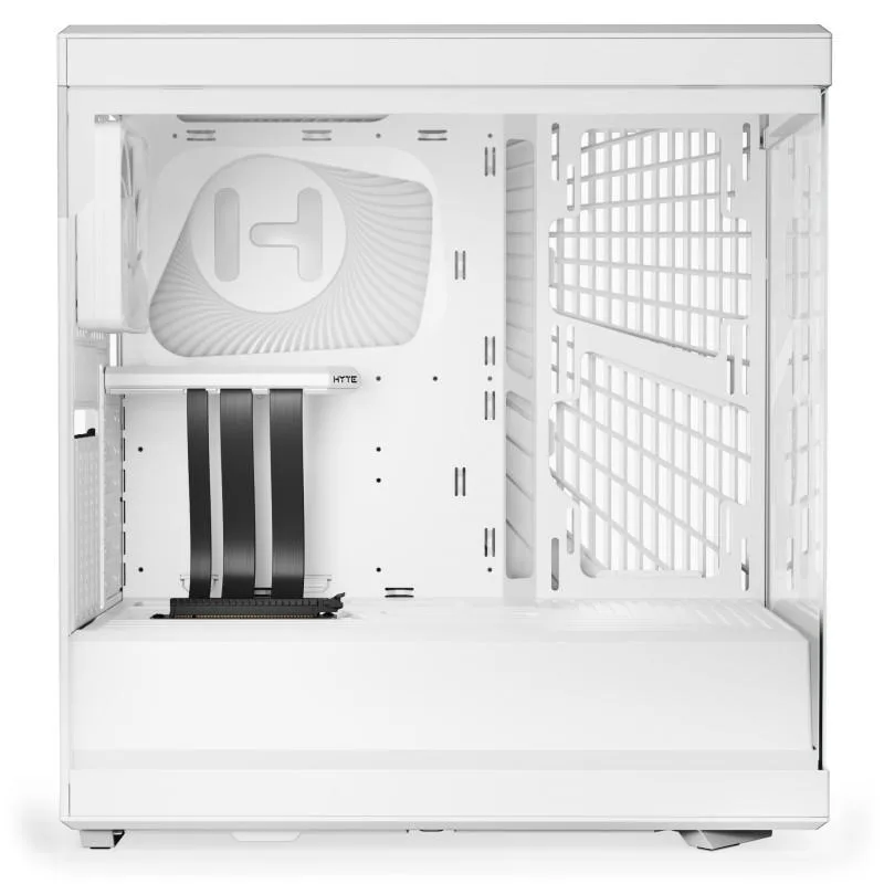 Кутия за компютър HYTE Y40 Tempered Glass, Mid-Tower, Бяло - Image 2