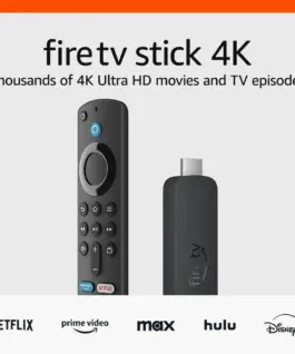 Alternative view of Мултимедиен плеър AMAZON Fire TV Stick Gen2, Wi-Fi 6, Alexa, Черен