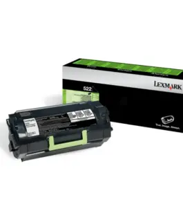 Alternative view of КАСЕТА ЗА LEXMARK MS810/MS811/MS812 - Black - /522/ - PN 52D2000