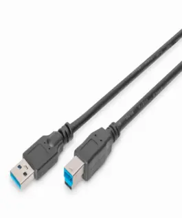 КАБЕЛ USB DIGITUS - USB-A to USB-B - 18 m - Black - PN DB-300115-018-S