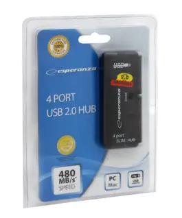 Esperanza HUB 4 PORTS USB 2.0 EA112
