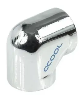 Alternative view of L-конектор Alphacool HF, Вътрешна резба G1/4 - G1/4, 90°, Хром