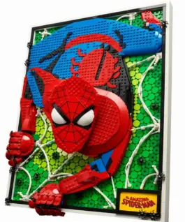 Alternative view of LEGO Art - The Amazing Spider-Man - 31209