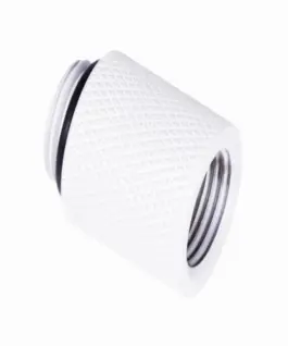 Alternative view of Удължител Alphacool Eiszapfen, 20 mm, G1/4 вънжна към G1/4 вътрешна резба, Бял