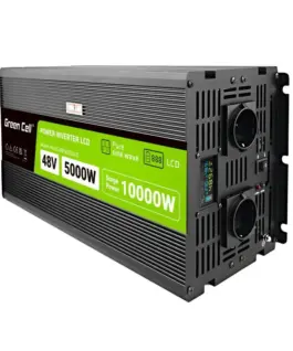 Инвертор GREEN CELL 48/220V  DC/AC 5000W/10000WINVGCP5000LCD  LCD чиста