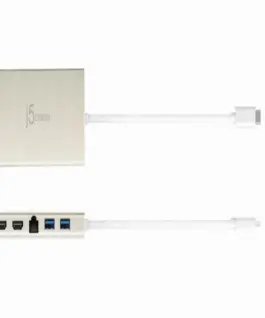 Alternative view of Докинг станция j5 create JCD381, USB-C, 2x HDMI, USB 3.1, PD 2.0, LAN