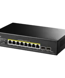 Alternative view of Суич Cudy GS1008PS2, L2, 8 x Gigabit Ethernet PoE ports, 2 x SFP, 128MB RAM