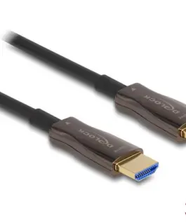 Alternative view of Оптичен кабел Delock, HDMI 8K, 60Hz, 48Gbps, 30 m