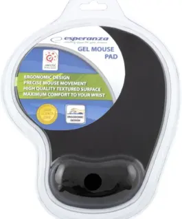 Esperanza GEL подложка за мишка EA137K черен 230x190x20mm