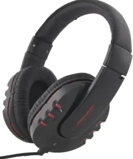 Esperanza слушалки AUDIO STEREO EH142K черен