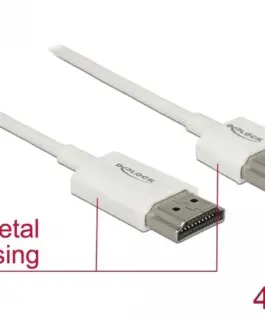Кабел Delock High Speed HDMI мъжко - HDMI мъжко 48 Gbit/s 3D 4K 4.5 m Ethernet