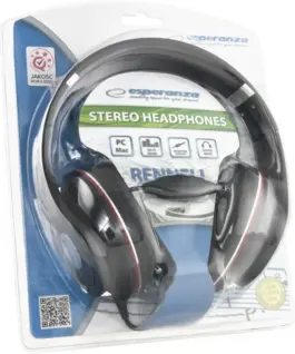 Esperanza слушалки AUDIO STEREO EH141K RENELL черен