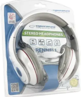 Esperanza слушалки AUDIO STEREO EH141W RENELL бял