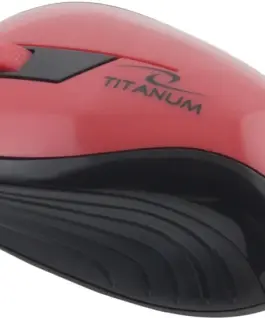 Esperanza WIRELESS OPTICAL мишка 1000DPI TM114R червен