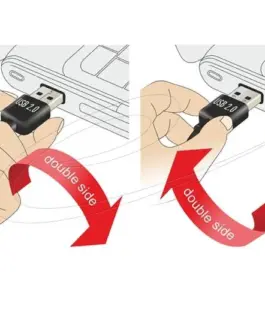 Кабел Delock EASY-USB-A 2.0 мъжко към USB Mini-B мъжко