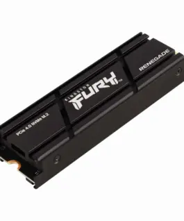 Alternative view of SSD диск Kingston Fury Renegade M.2-2280 PCIe 4.0 NVMe 1000GB, Heatsink