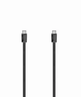 Кабел HAMA USB-C мъжко - USB-C мъжко1.5 мчерен3A60W480Mb/s