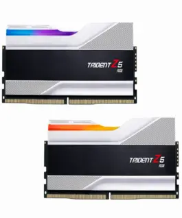 Памет за компютър G.SKILL Trident Z5 Silver RGB 32GB(2x16GB) DDR5 6000MHz