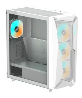 Alternative view of Кутия за компютър Gigabyte C301 WHITE V2, TG, Mid-Tower