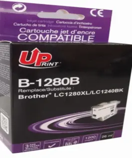 Мастилница UPRINT LC1280XL/1240/1220 BROTHER Черен
