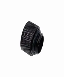 Alternative view of Удължител Alphacool Eiszapfen, G1/4 вънжна към G1/4 вътрешна резба, Черен мат