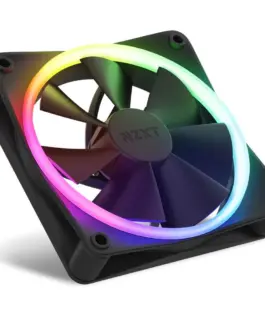 Alternative view of Комплект вентилатори NZXT F120 RGB Black 3 броя и NZXT RGB контролер