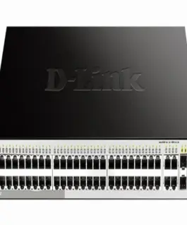 Суич D-Link DGS-1210-52 48 портов 10/100/1000 Base-T port with 4 x 1000Base-T /SFP ports управляем за монтаж в